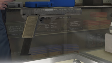 GTA V - Vintage Pistol Skin - Extended Clip