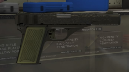 GTA V - Vintage Pistol Skin - Green tint