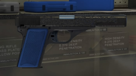 GTA V - Vintage Pistol Skin - LSPD tint