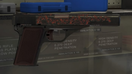 GTA V - Vintage Pistol Skin - Orange tint