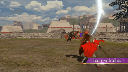 Train with Allies Fire Emblem Warriors Three Hopes