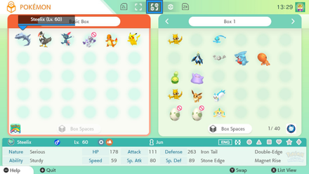 Pokemon BDSP - Alpha Steelix BDSP
