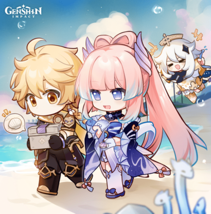 Genshin Impact - Kokomi Birthday Art 2022