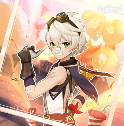 Genshin Impact - Bennett Birthday Art 2021