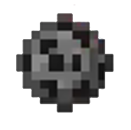 Black Firework Star Icon