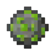 Lime Firework Star Icon