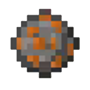 Orange Firework Star Icon