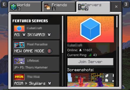 Current Status of your Servers