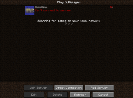 The color of the server message determines its status
