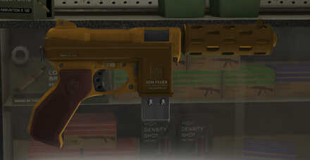 GTA V - Machine Pistol Skin - Gold tint