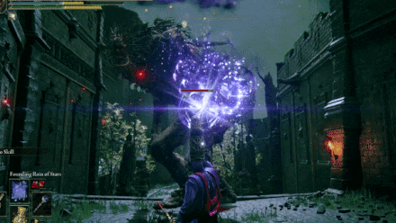 Elden Ring - Founding Rain of Stars against Giant