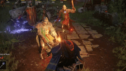 Elden Ring - Founding Rain of Stars against a group