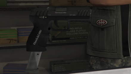 GTA V - Combat Pistol Skin - Extended Clip