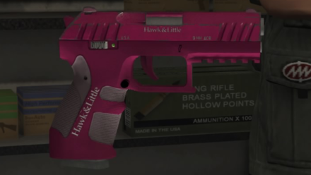 GTA V - Combat Pistol Skin - Pink tint