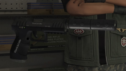 GTA V - Combat Pistol Skin - Suppressor