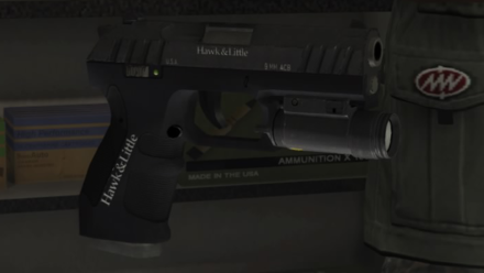 GTA V - Combat Pistol Skin - Flashlight