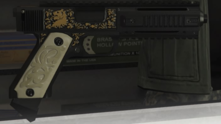GTA V - AP Pistol Skin - Gilded Gun Metal Finish