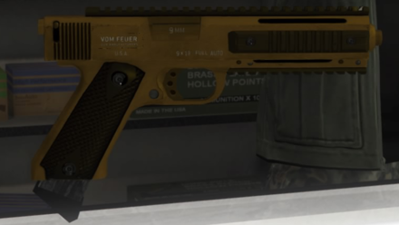 GTA V - AP Pistol Skin - Gold tint