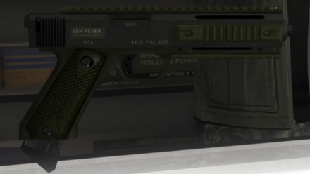 GTA V - AP Pistol Skin - Green tint