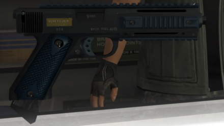 GTA V - AP Pistol Skin - LSPD tint