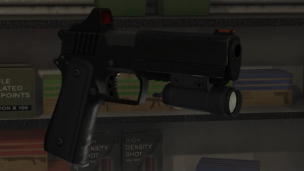 GTA V - Heavy Pistol Skin - Flashlight