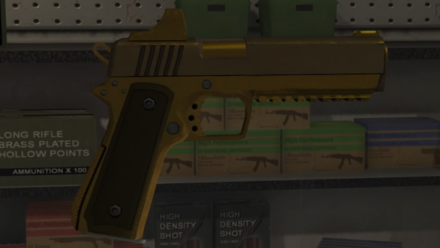 GTA V - Heavy Pistol Skin - Gold tint