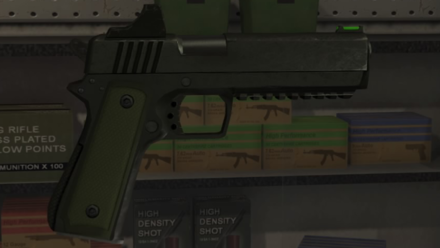 GTA V - Heavy Pistol Skin - Green tint
