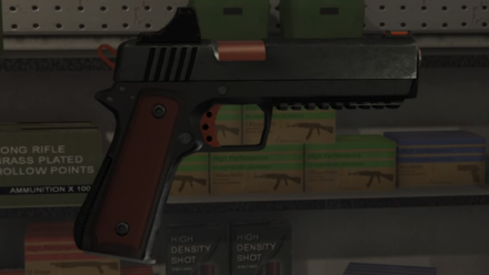 GTA V - Heavy Pistol Skin - Orange tint