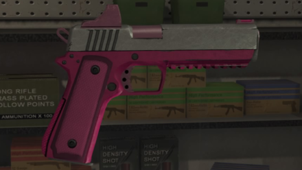GTA V - Heavy Pistol Skin - Pink tint