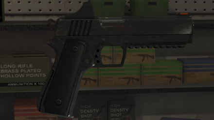 GTA V - Heavy Pistol Skin - Platinum tint