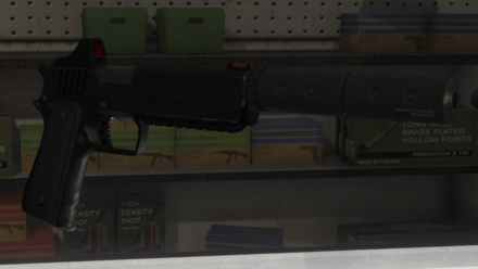 GTA V - Heavy Pistol Skin - Suppressor