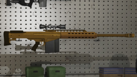 GTA V - Heavy Sniper Skin - Gold tint