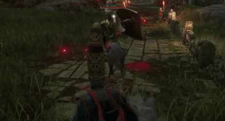 Elden Ring - Comet against a mob