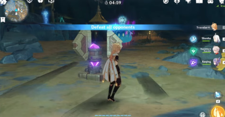 Genshin Impact - A Muddy Bizarre Adventure Event - Pursina Spike