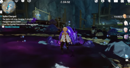 Genshin Impact - A Muddy Bizarre Adventure Event - Dark Mud