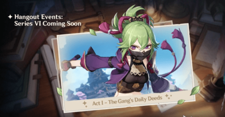 Genshin - Kuki Shinobu Hangout Event