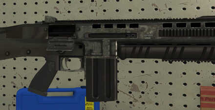 GTA V - Assault Shotgun Skin - Platinum tint