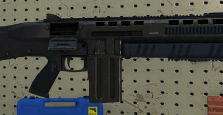 GTA V - Assault Shotgun Skin - LSPD tint