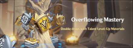 Genshin - Overflowing Mastery 4.8 Rerun