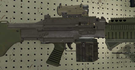 GTA V - Combat MG Skin - Green tint