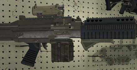 GTA V - Combat MG Skin - Grip