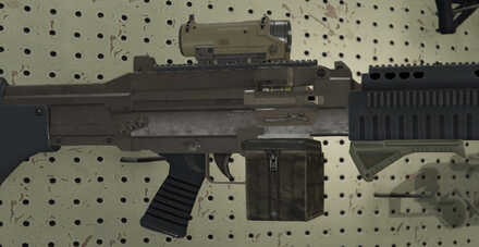 GTA V - Combat MG Skin - Scope