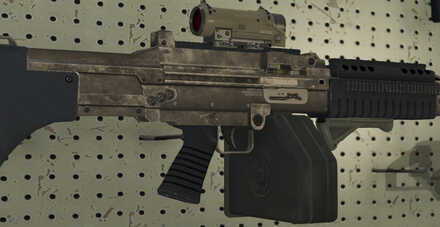 GTA V - Combat MG Skin - Extended Clip