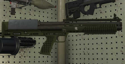 GTA V - Bullpup Shotgun Skin - Green tint
