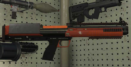 GTA V - Bullpup Shotgun Skin - Orange tint