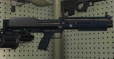 GTA V - Bullpup Shotgun Skin - LSPD tint