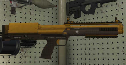GTA V - Bullpup Shotgun Skin - Gold tint