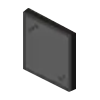 Black Stained Glass Pane Icon