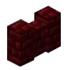 Red Nether Brick Wall Icon