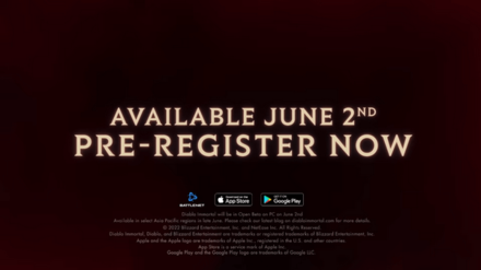 Diablo Immortal - Launch Date